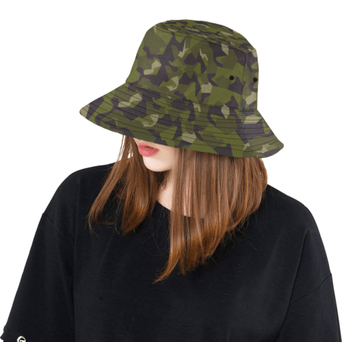 Rhodesian brushstrokes camouflage Bucket Hat