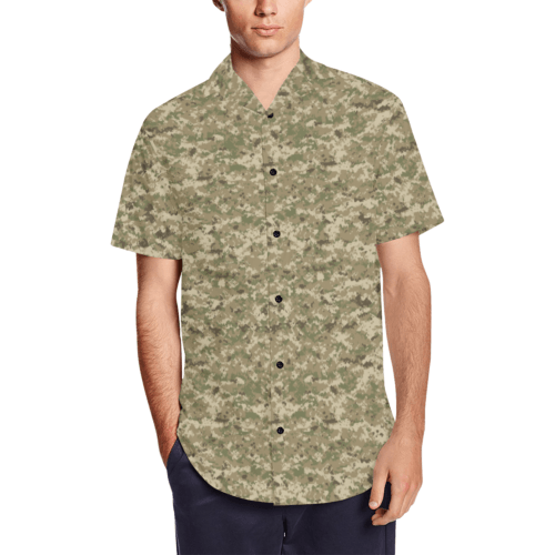 AOR UNIVERSAL camouflage Men's Short Sleeve Shirt