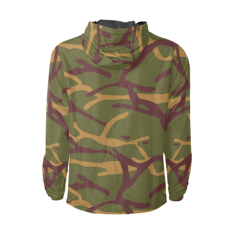 Yugoslav M68 Mol Camouflage Windbreaker For Men Mega Camo