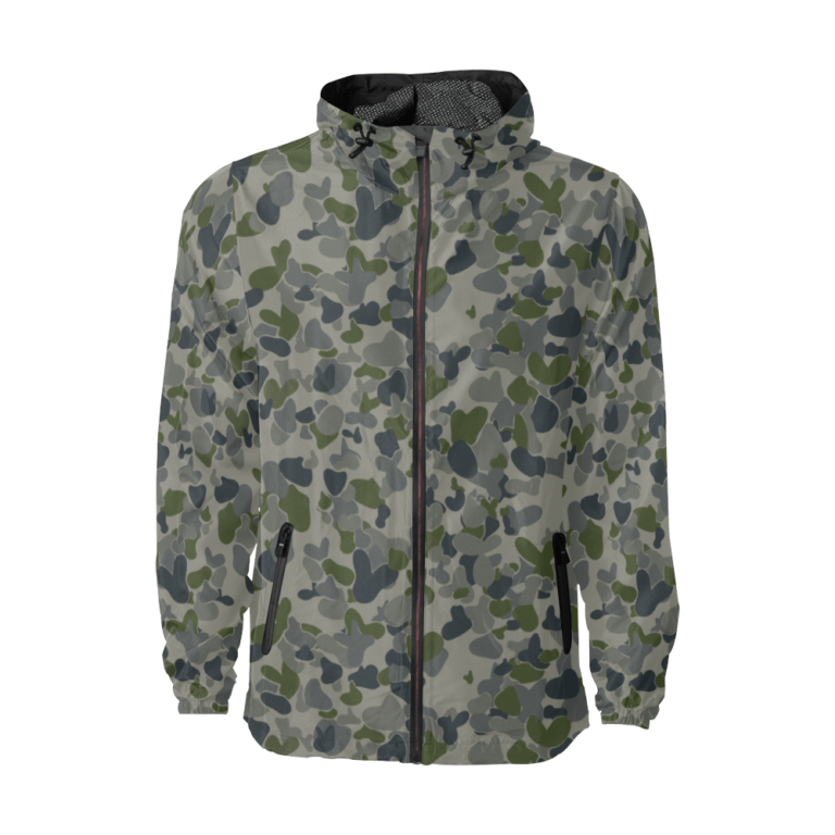 Auscam DPNU Camouflage Windbreaker for Men Mega Camo