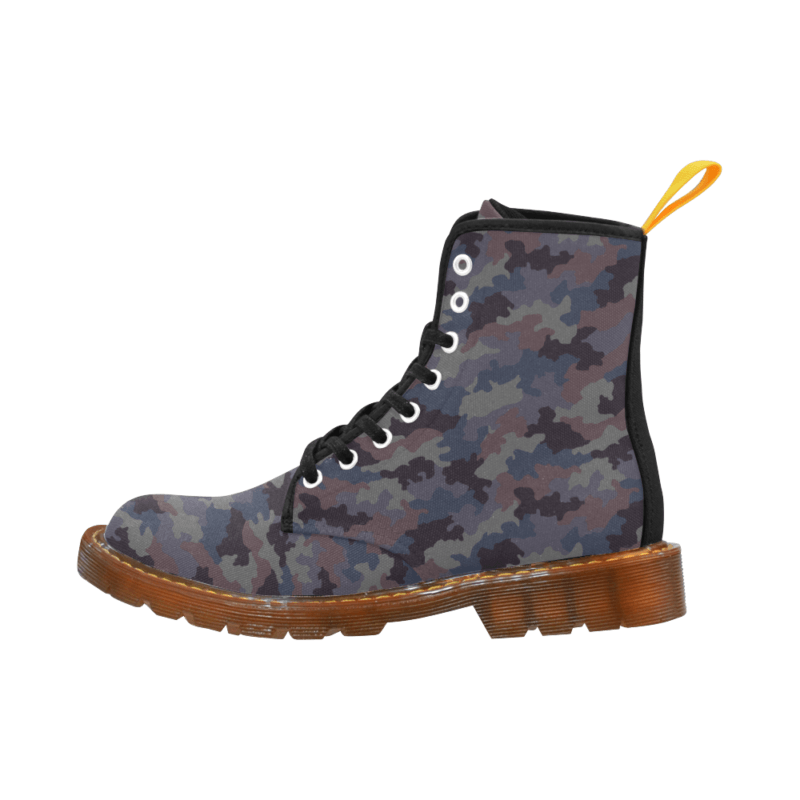 Yugoslav M85 Hrastov List urban camouflage Martin Boots For Men | Mega Camo