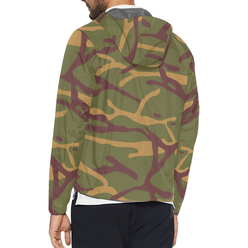 Yugoslav M68 Mol Camouflage Windbreaker For Men Mega Camo