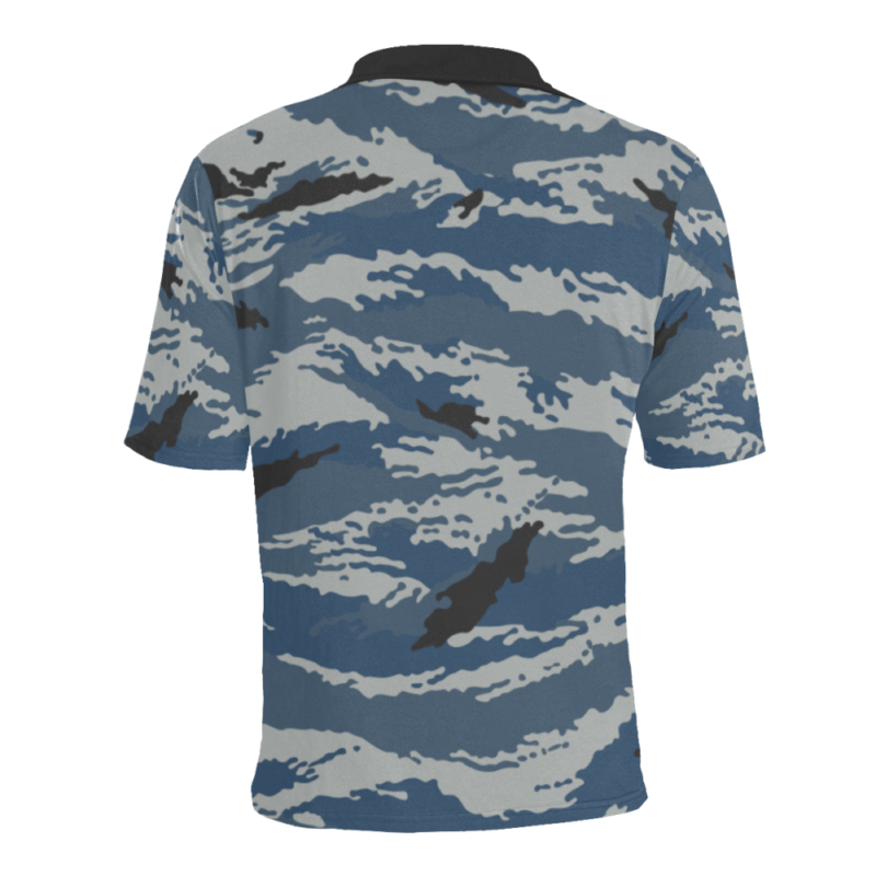 Russian Kamysh Metro camouflage Men's Polo Shirt | Mega Camo