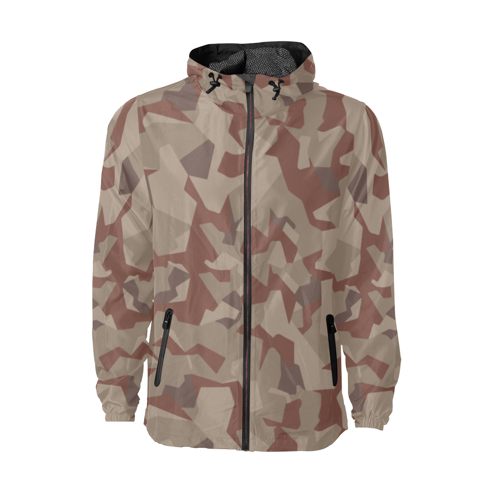 Swedish M90 Desert camouflage Windbreaker for Men | Mega Camo