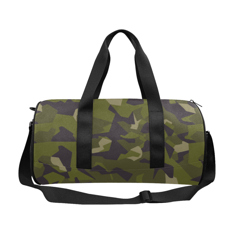 swedish M90 woodland camouflage Duffle Bag | Mega Camo