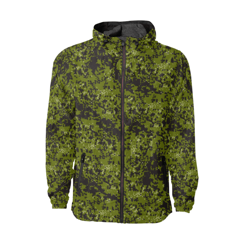 Danish M84 woods camouflage Windbreaker for Men | Mega Camo