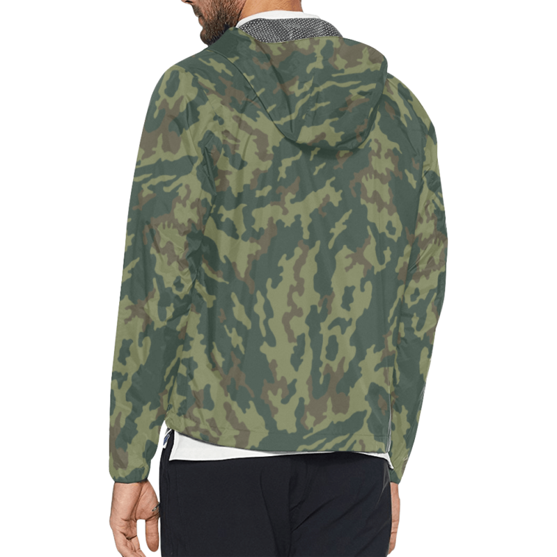 Russian VSR 3TsV Mountain Dubok Camouflage Windbreaker for Men | Mega Camo