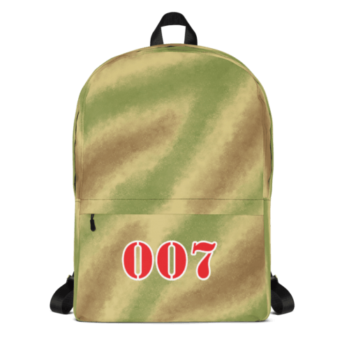 LIMITED EDITION MW's Tiger turret number 007 Normandy 1944 Camouflage Backpack