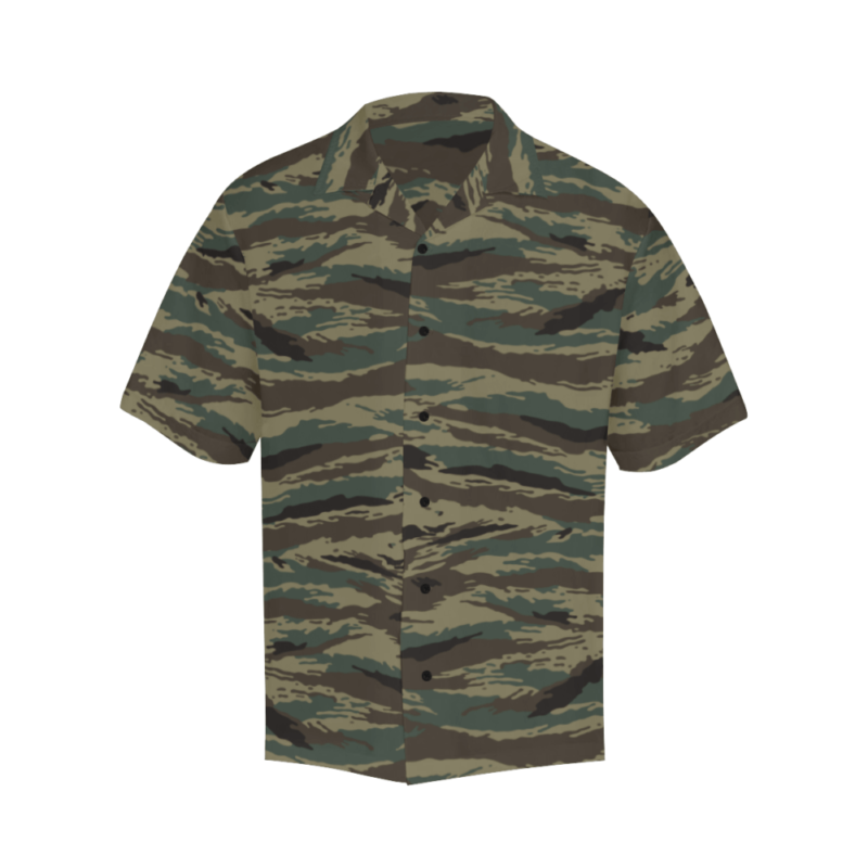 Kamush Tigr camouflage Hawaiian Shirt | Mega Camo