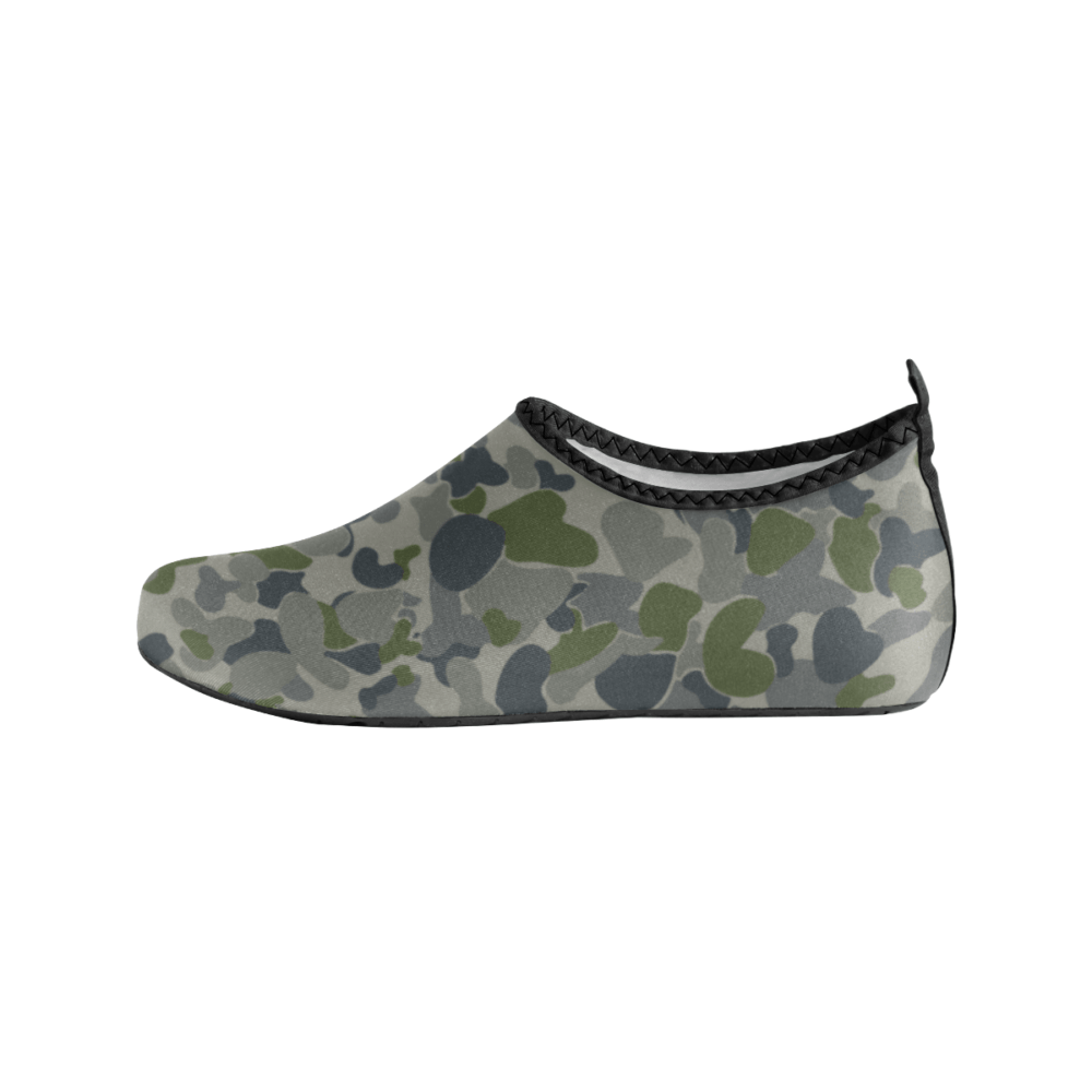 AUSCAM RAN DPNU camouflage Men's Slip-On Water Shoes | Mega Camo