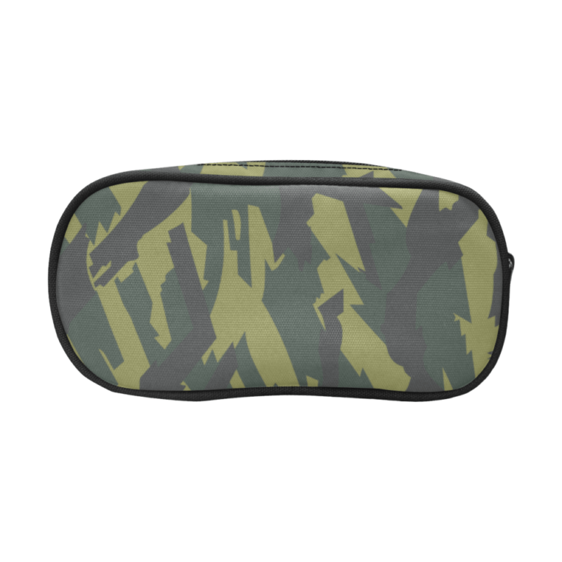 russian Kamyshovy risunok Green camouflage Pencil Pouch/Large | Mega Camo