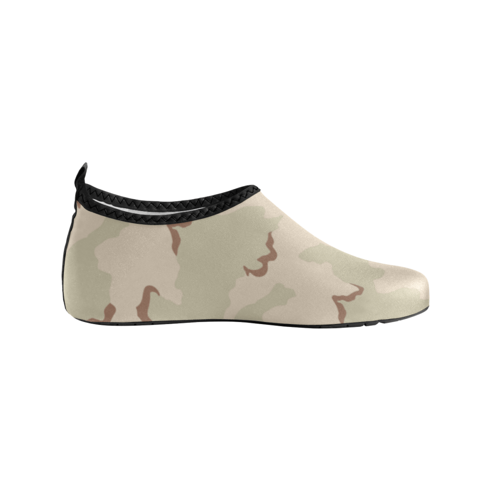 US 3 color desert Camouflage Men's Slip-On Water Shoes | Mega Camo