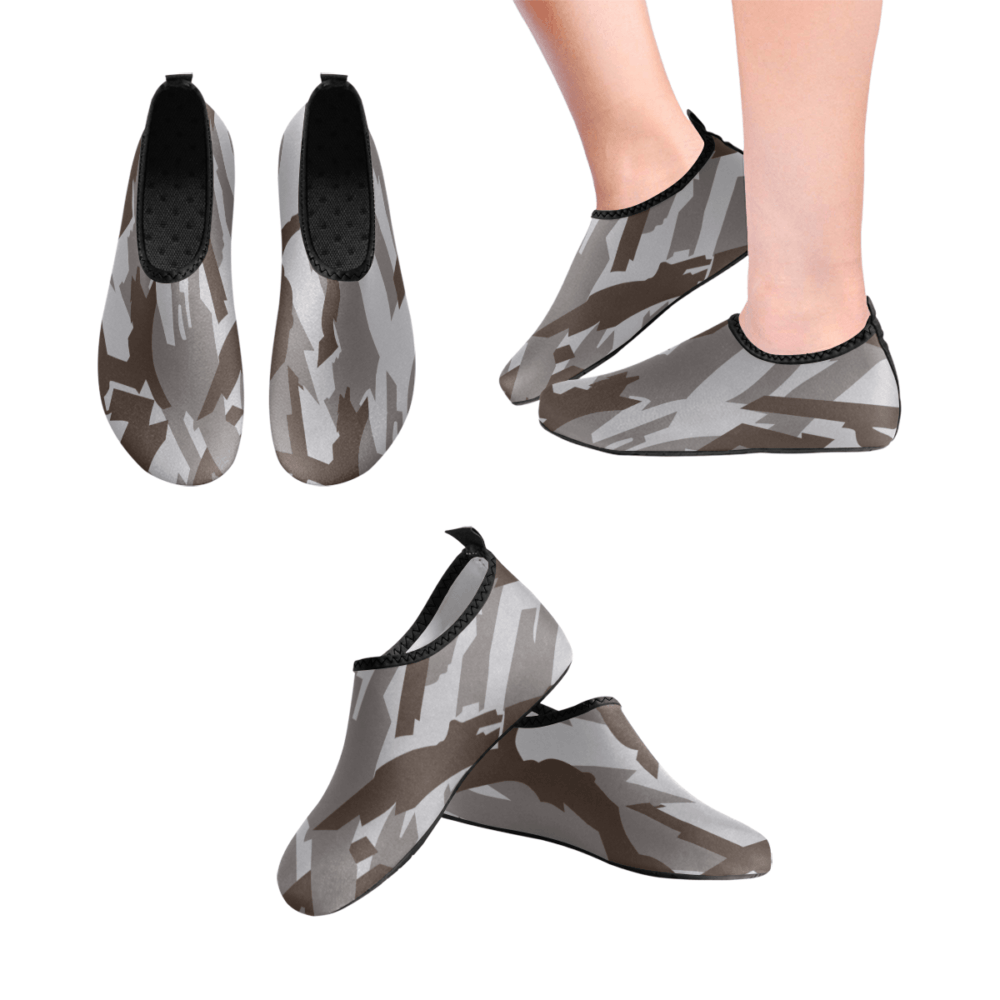 russian Kamyshovy risunok urban camouflage Men's Slip-On Water Shoes ...