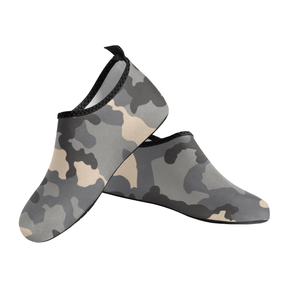 Russian KKO Gorod urban camouflage Men's Slip-On Water Shoes | Mega Camo