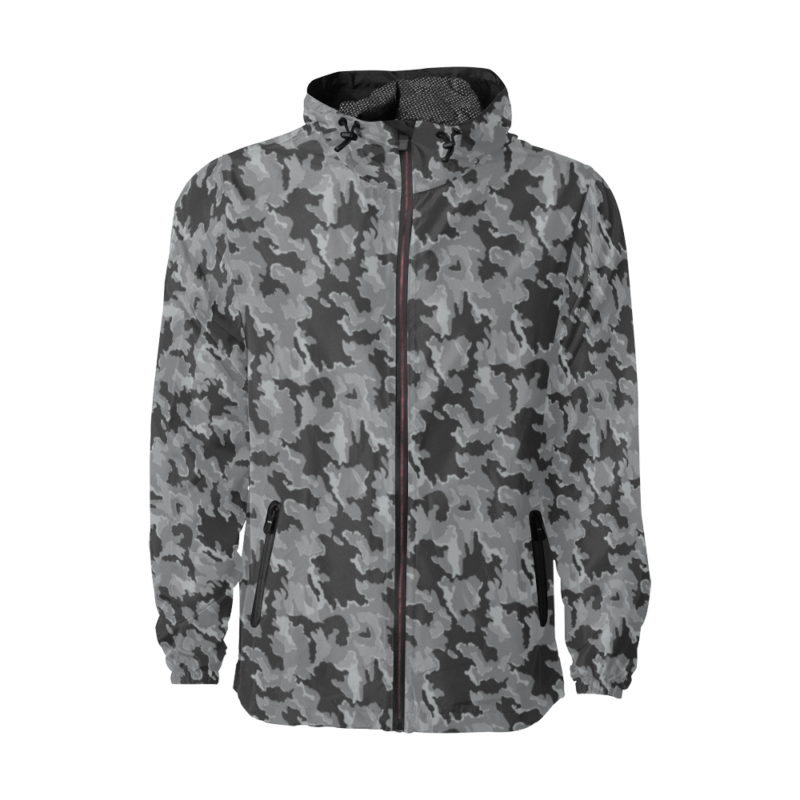 Russian MVD Type1 Urban SMK Camo Windbreaker for Men | Mega Camo