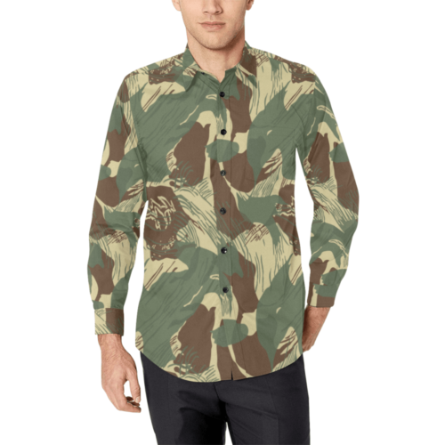 brushstroke camo shirt