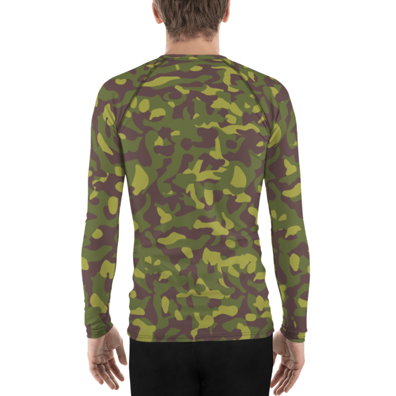 Finnish M62 2nd Pattern Camouflage Men's Rash Guard | Mega Camo