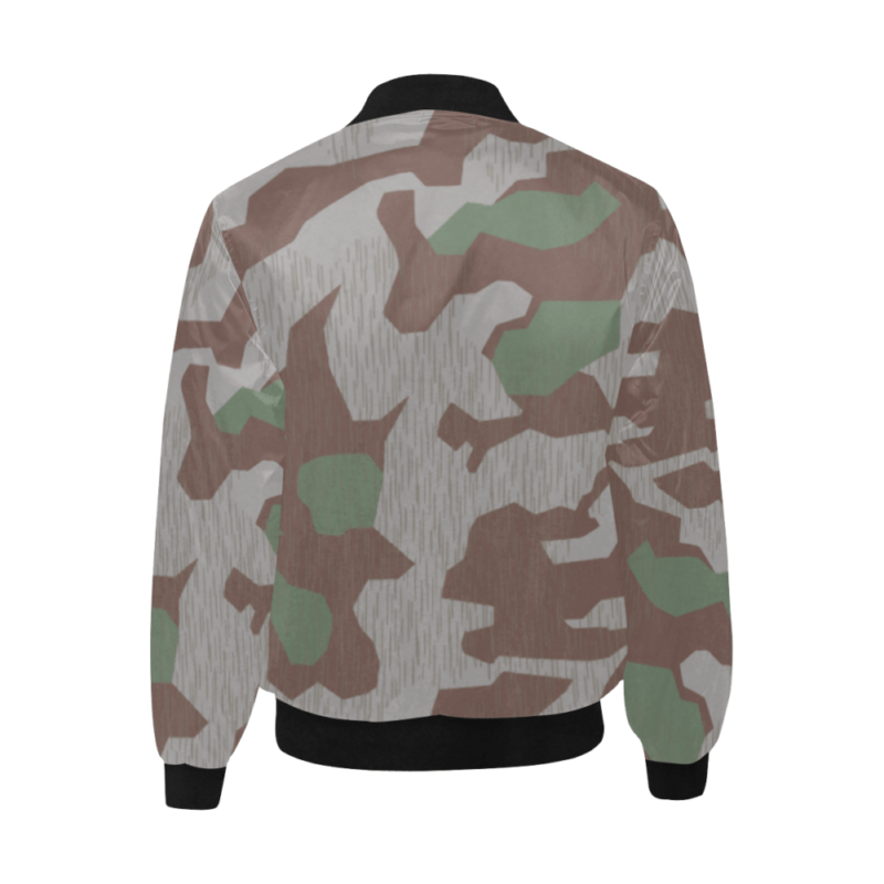 German Splittermuster 41 Quilted Bomber Jacket for Men | Mega Camo