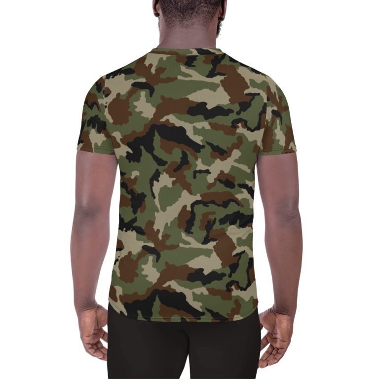 Irish DPM Camouflage Men's Athletic T-shirt | Mega Camo