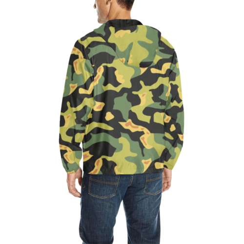 Alternative view of Czechoslovak Mlok Camouflage  Quilted Lining Windbreaker