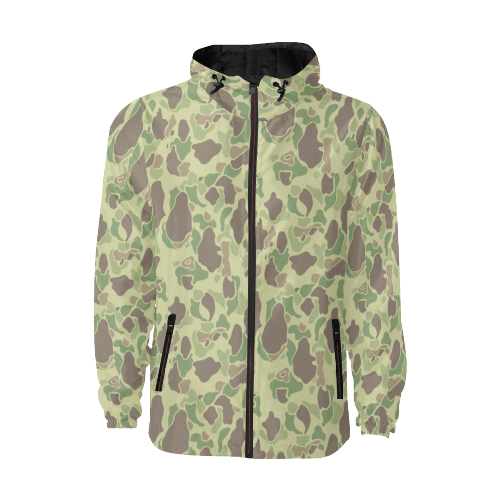 US duck hunter summer camouflage Quilted Lining Windbreaker | Mega Camo