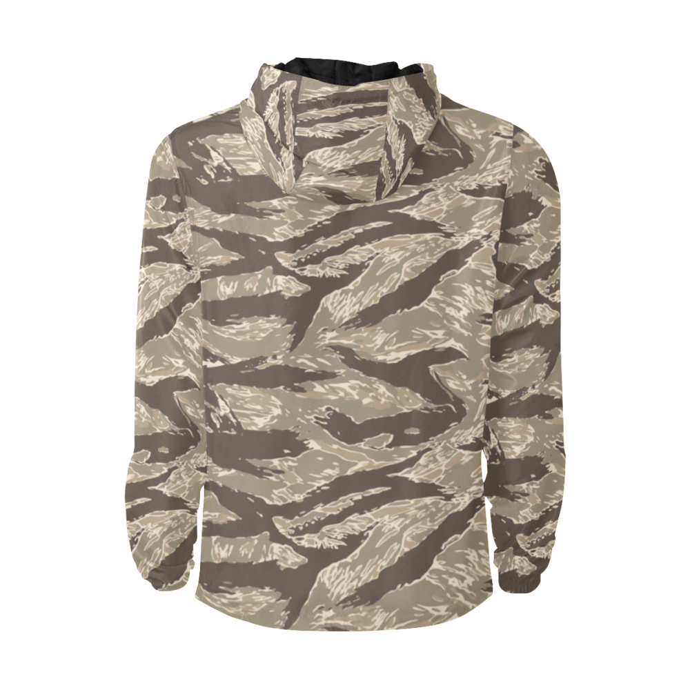 US Desert Tigerstripes camouflage Quilted Lining Windbreaker | Mega Camo