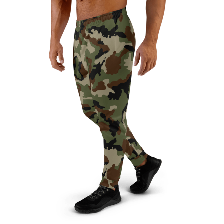 men's camouflage joggers