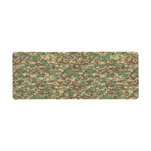 Rhodesian Digital Bush Camouflage Extra Large Rectangle Mousepad (31"x12")