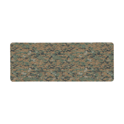 US Marines Pattern Woodland Camouflage Extra Large Rectangle Mousepad (31"x12")