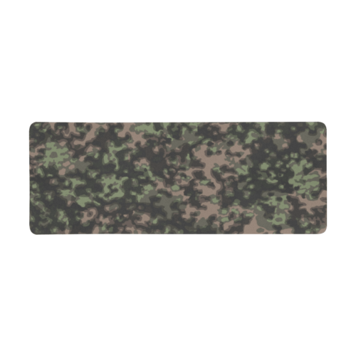German WWII Rauchtarn Spring Camouflage Extra Large Rectangle Mousepad (31"x12")