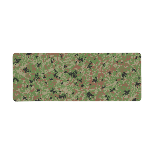 Japanese 1991 jietai camouflage Extra Large Rectangle Mousepad (31"x12")