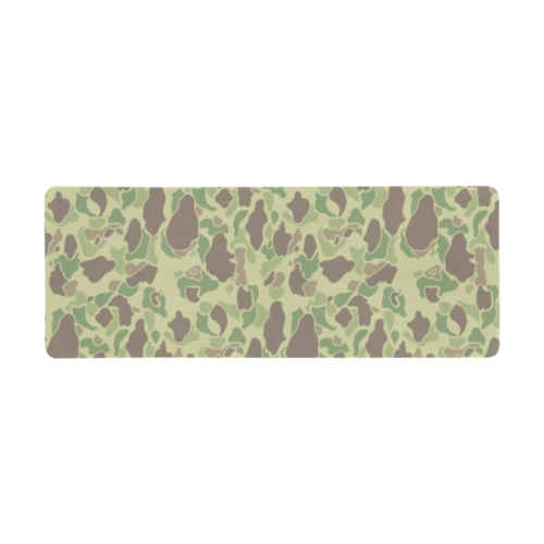 US duck hunter summer camouflage Extra Large Rectangle Mousepad (31"x12")