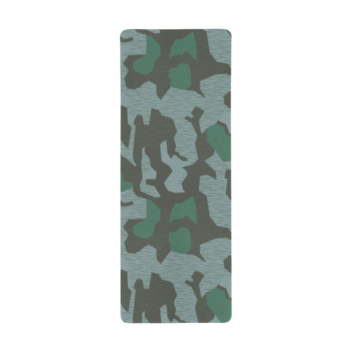 Alternative view of Germany WWII Splittermuster 41 Luft camouflage Extra Large Rectangle Mousepad (31"x12")