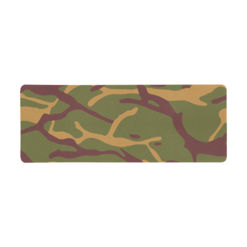 Yugoslav M68 MOL camouflage Extra Large Rectangle Mousepad (31"x12")