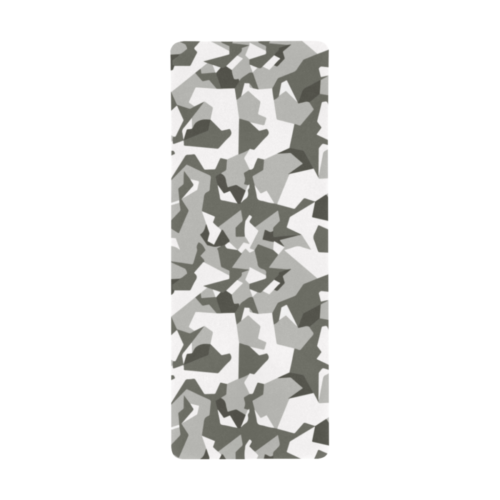 Alternative view of Swedish M90 Urban Camouflage Extra Large Rectangle Mousepad (31"x12")