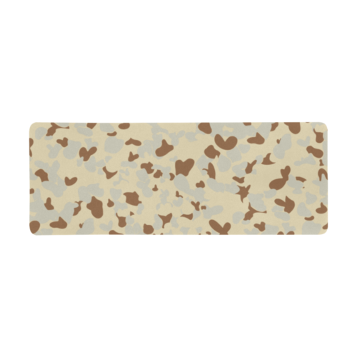 Desert AUSCAM MKI camouflage Extra Large Rectangle Mousepad (31"x12")
