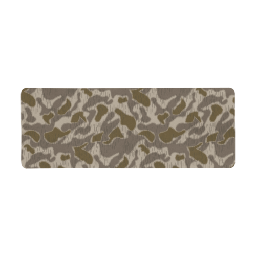 Austrian Sumpfmuster late steintarn  camouflage Extra Large Rectangle Mousepad (31"x12")
