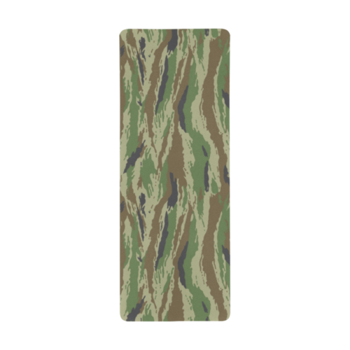 Alternative view of Russian Kamush Lowland Camouflage Extra Large Rectangle Mousepad (31"x12")