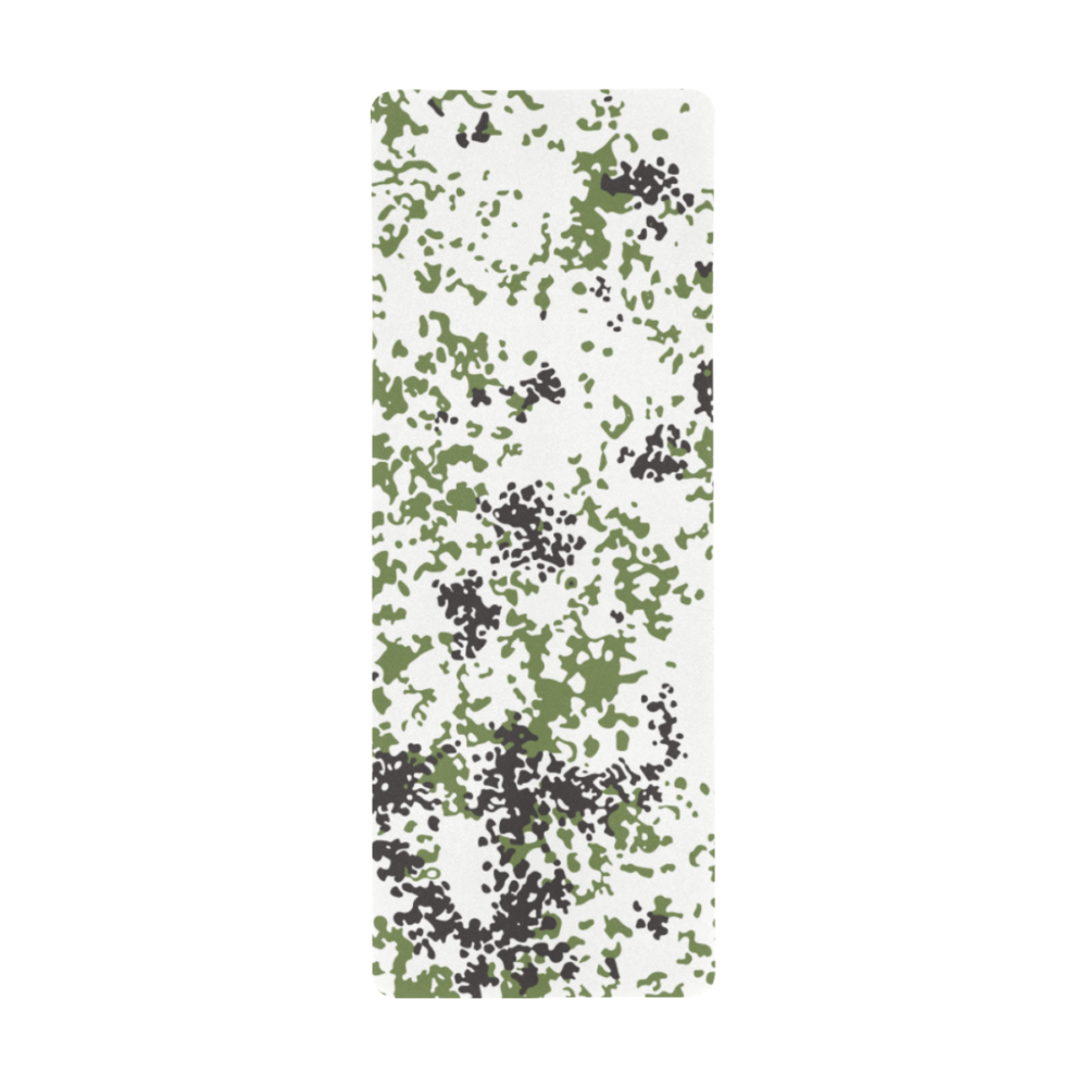 Snow Flecktarn Schneetarn Fleck camouflage Extra Large Rectangle Mousepad (31"x12") - Image 2