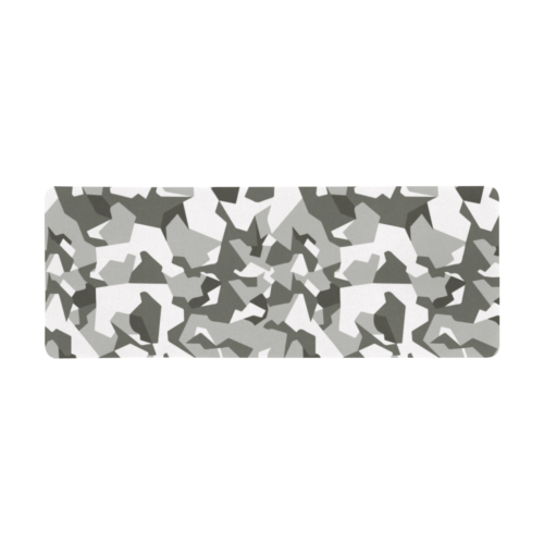 Swedish M90 Urban Camouflage Extra Large Rectangle Mousepad (31"x12")