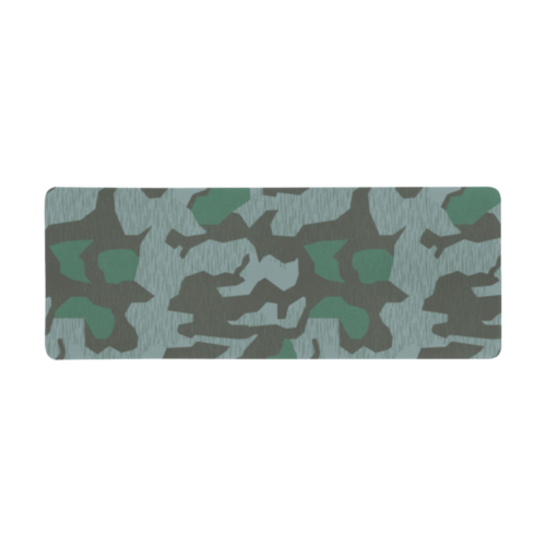 Germany WWII Splittermuster 41 Luft camouflage Extra Large Rectangle Mousepad (31"x12")