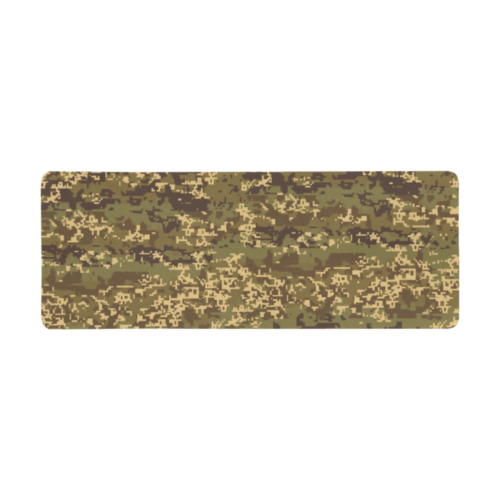 austrian Jagdkommando pixeltarnung temperate camo Extra Large Rectangle Mousepad (31"x12")