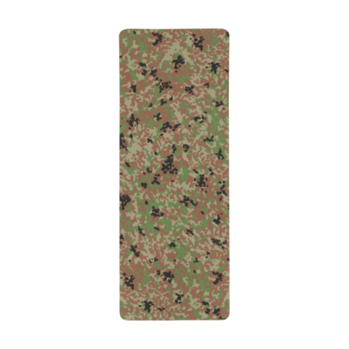 Alternative view of Japanese 1991 jietai winter Camouflage Extra Large Rectangle Mousepad (31"x12")