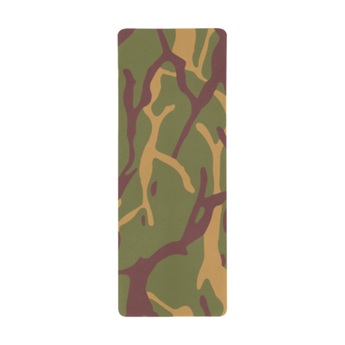 Alternative view of Yugoslav M68 MOL camouflage Extra Large Rectangle Mousepad (31"x12")