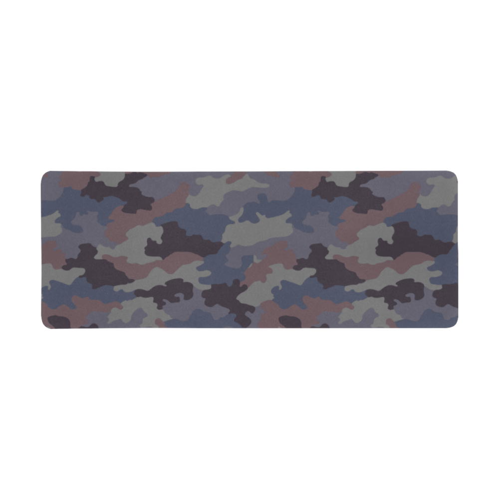 Yugoslav M85 Hrastov List urban camouflage Extra Large Rectangle Mousepad (31"x12")