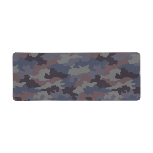 Yugoslav M85 Hrastov List urban camouflage Extra Large Rectangle Mousepad (31"x12")