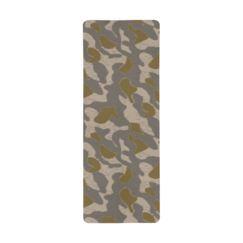 Alternative view of Austrian Sumpfmuster early steintarn camouflage Extra Large Rectangle Mousepad (31"x12")