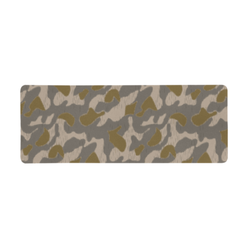 Austrian Sumpfmuster early steintarn camouflage Extra Large Rectangle Mousepad (31"x12")