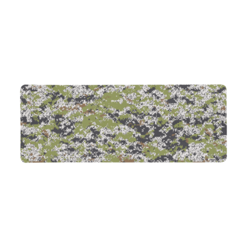Russian Spekter-S spring Camouflage Extra Large Rectangle Mousepad (31"x12")