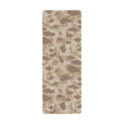 Alternative view of US duck hunter autumn camouflage Extra Large Rectangle Mousepad (31"x12")